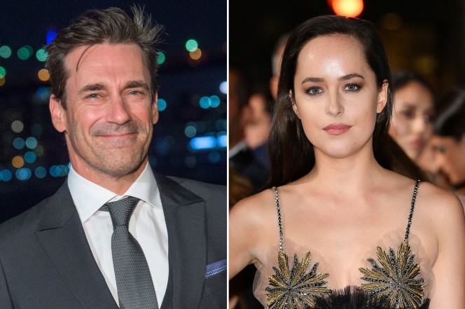 Jon Hamm, Dakota Johnson